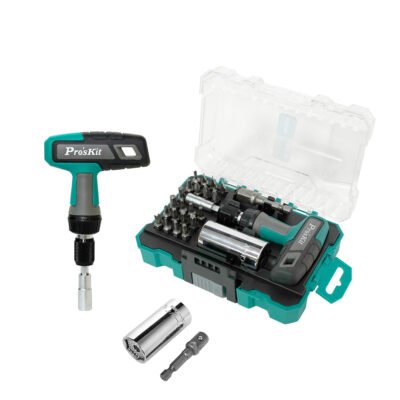25-in-1 T-Handle Ratchet Socket Driver
